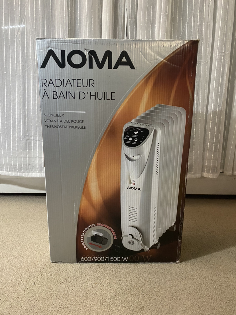 NOMA Portable Heater (Like New, Price Negotiable)
