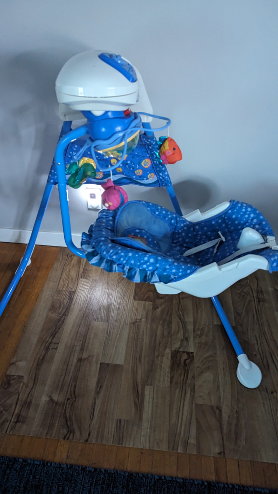 baby ocean theme swing - photo 2