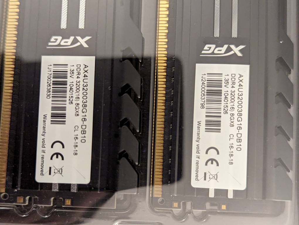 16GB RAM, 3200MHz XPG Gammix (2x 8GB) image indicator(3)