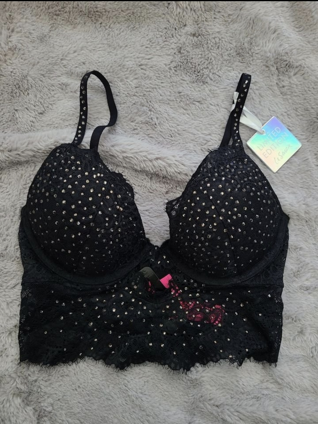 🌟 La Senza Limited Edition Bra - Swarovski Crystals - photo 3