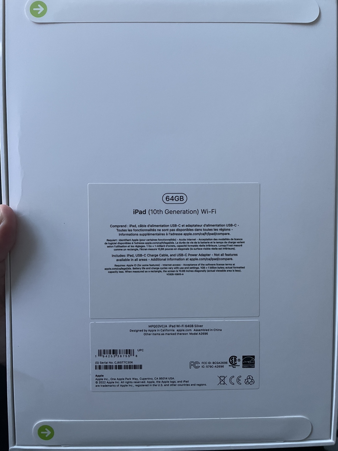 Brand new sealed iPad 10th gen 64 gb - photo 2