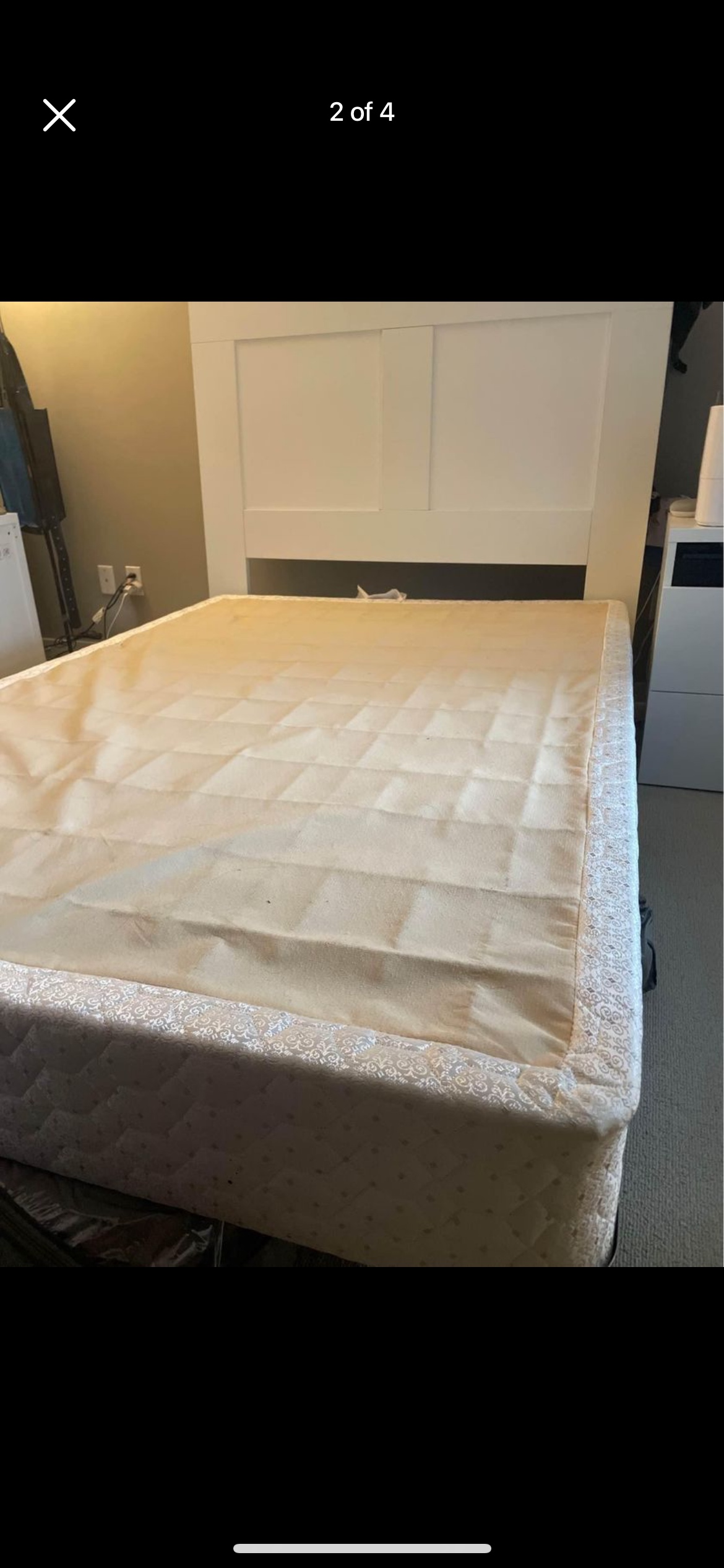 Full/Double Box Spring and Frame
