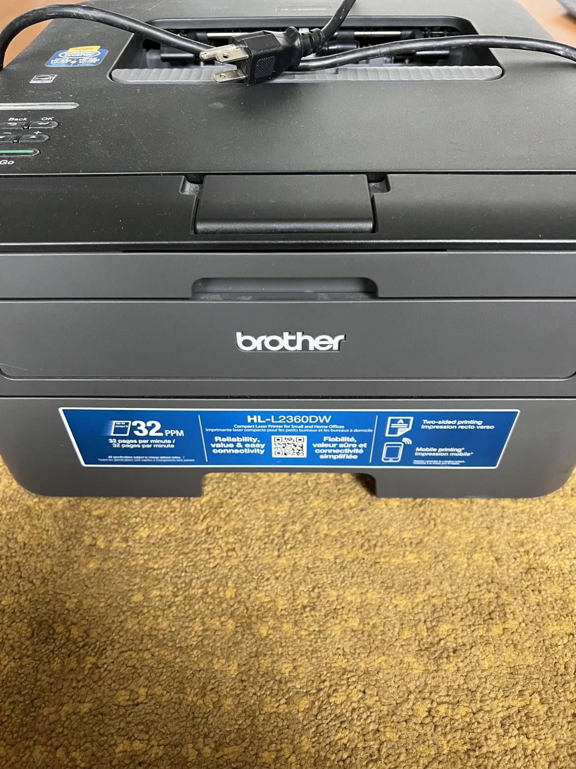 #freecycle - Brother B&W printer (HL-L2360DW) thumbnail