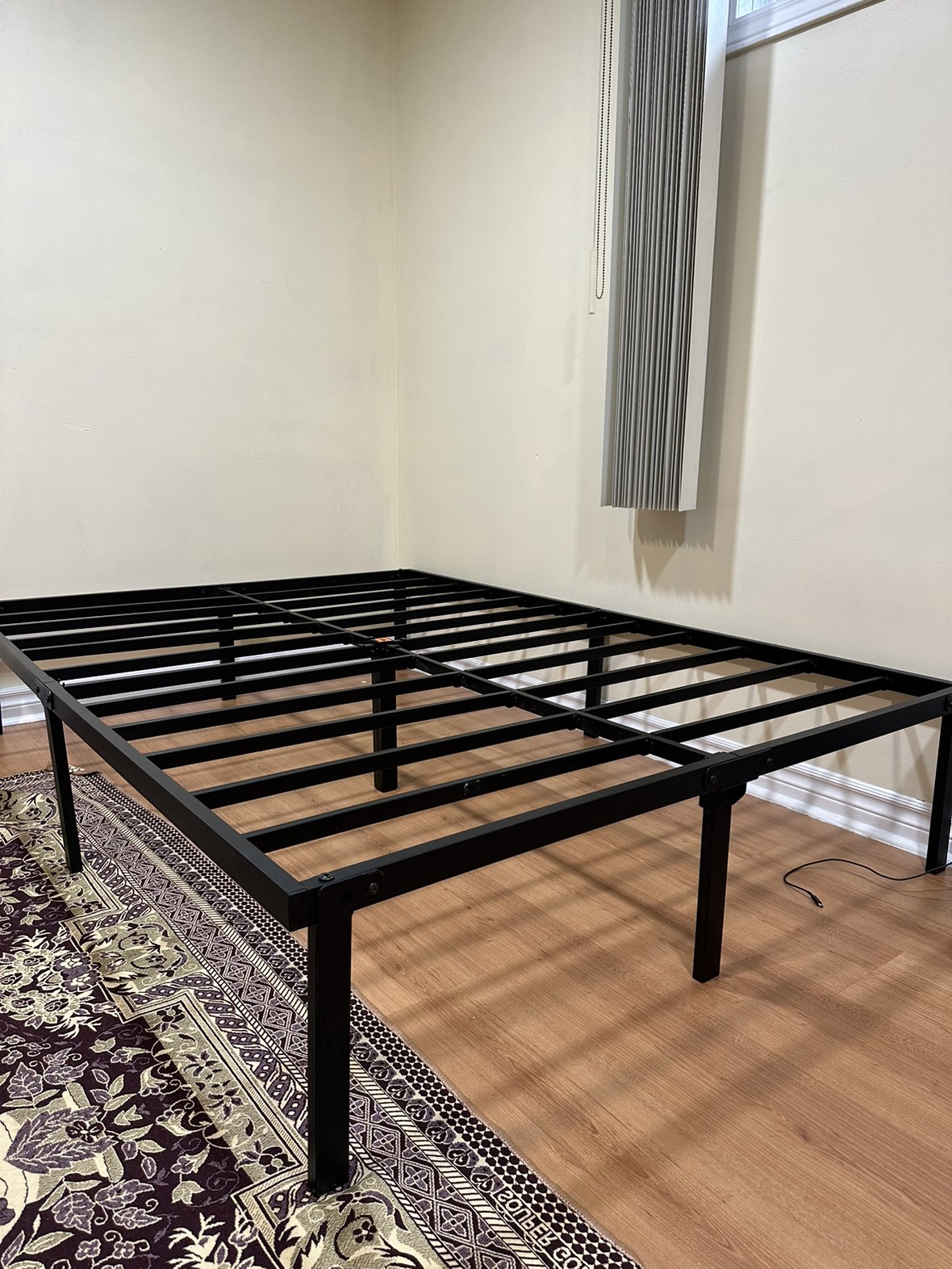 Twin side bed frame
