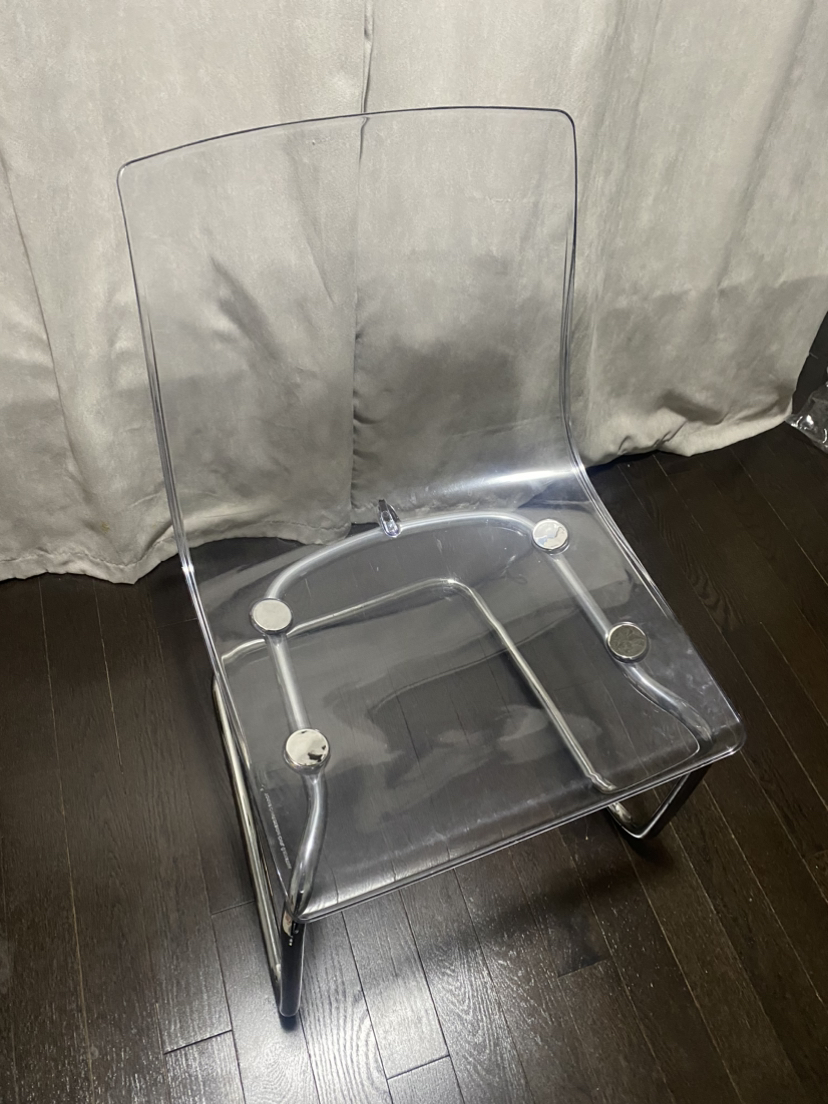 TOBIAS CLEAR CHAIR FROM IKEA ❄️ - photo 2