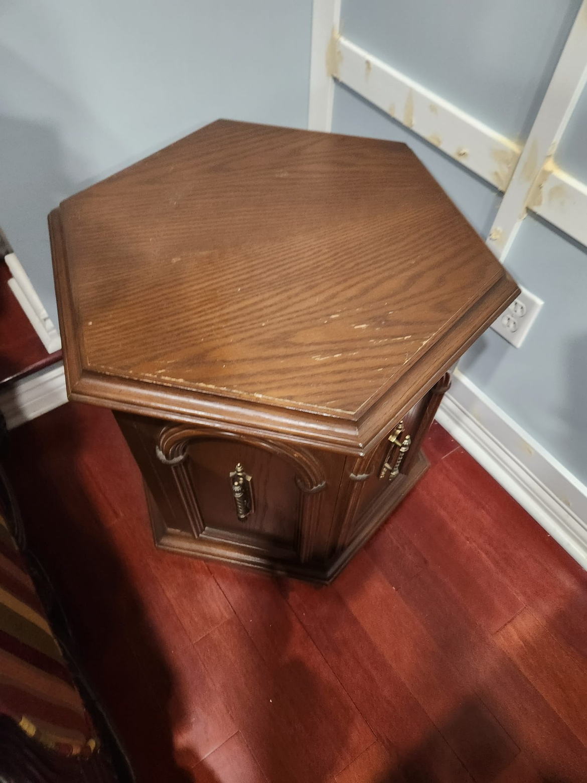 End Table with storage - need gone asap - photo 2