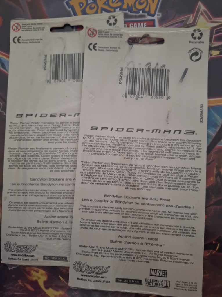 Spiderman Old Sandylion Stickers #freecycle image indicator(2)