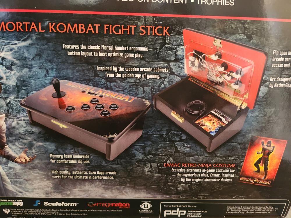 NEW Mortal Kombat tourament edition fight stick. - photo 5