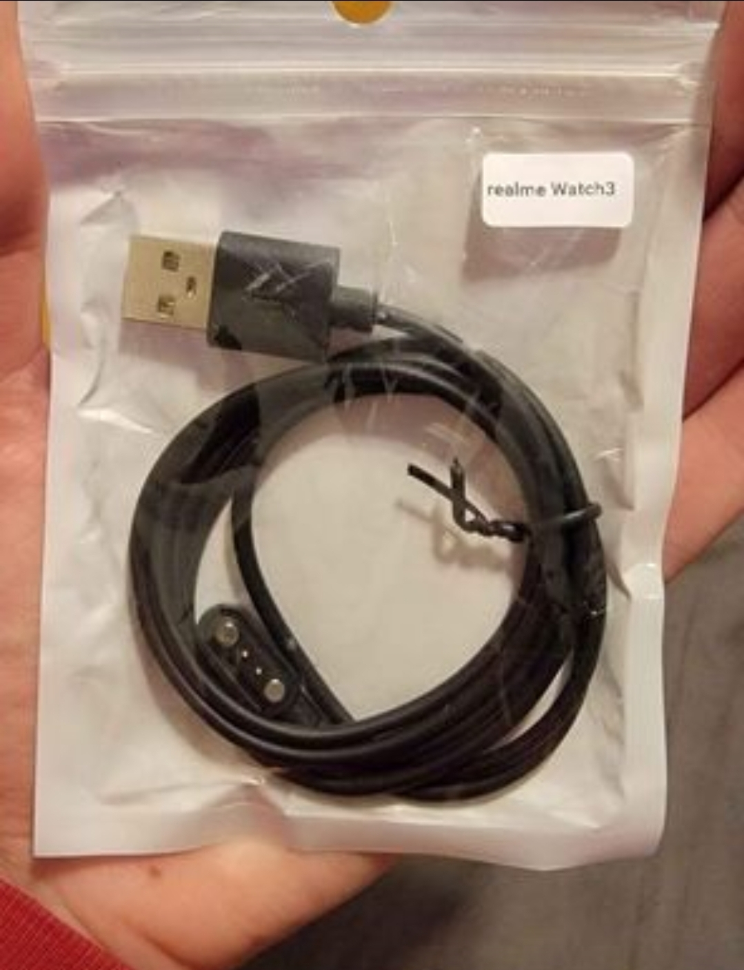 🏒 USB Magnetic Charging Cable - realme watch 3 🏒 image indicator(2)