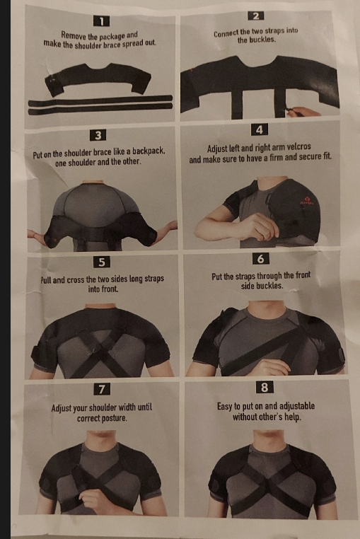 Double Shoulder Suppport <Large>Brand New
