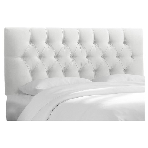 Moving Sale - Tufted King Headboard Premier White - photo 3