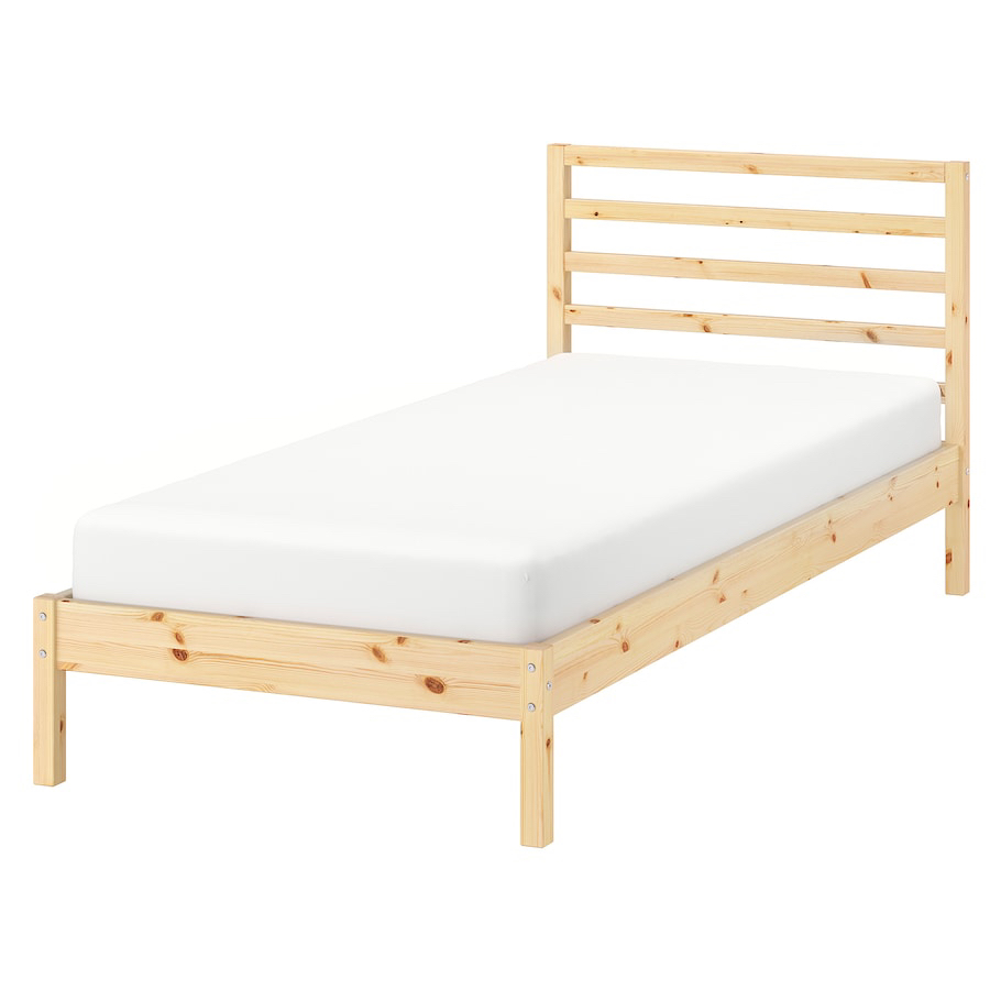 IKEA Tarva queen size bed frame thumbnail