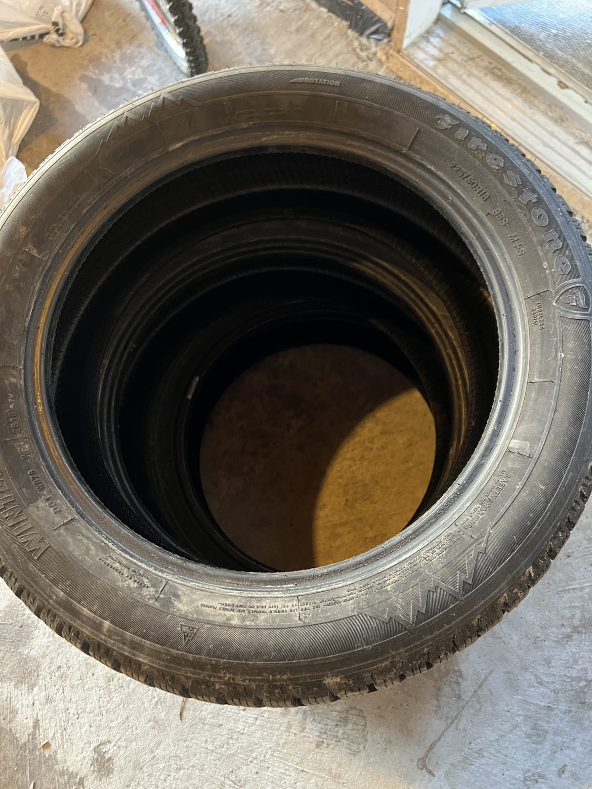 2 Firestone Winter tires 225 50 18 - photo 2