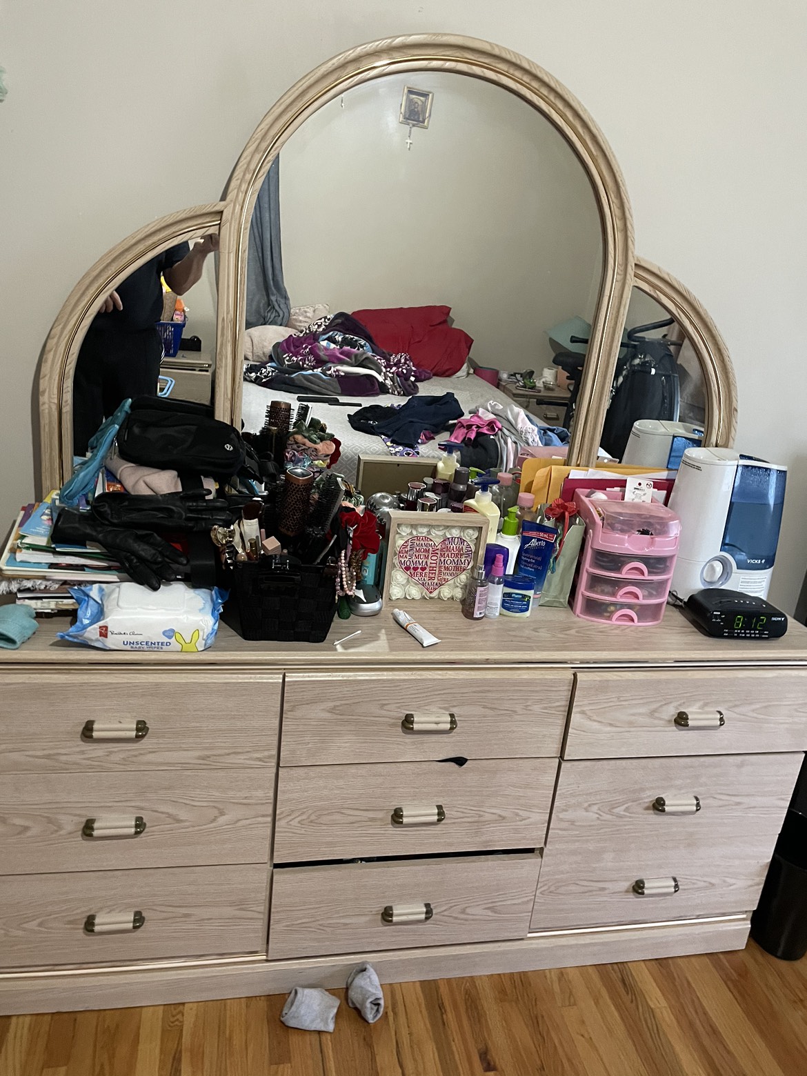 Dresser & two side table
