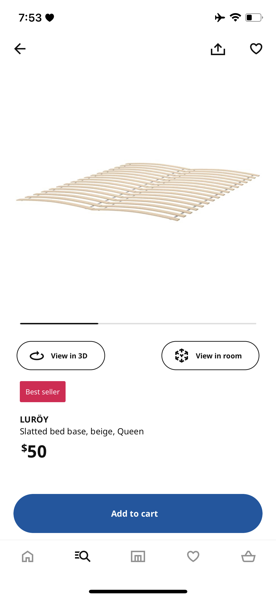 Slated Bed Base
