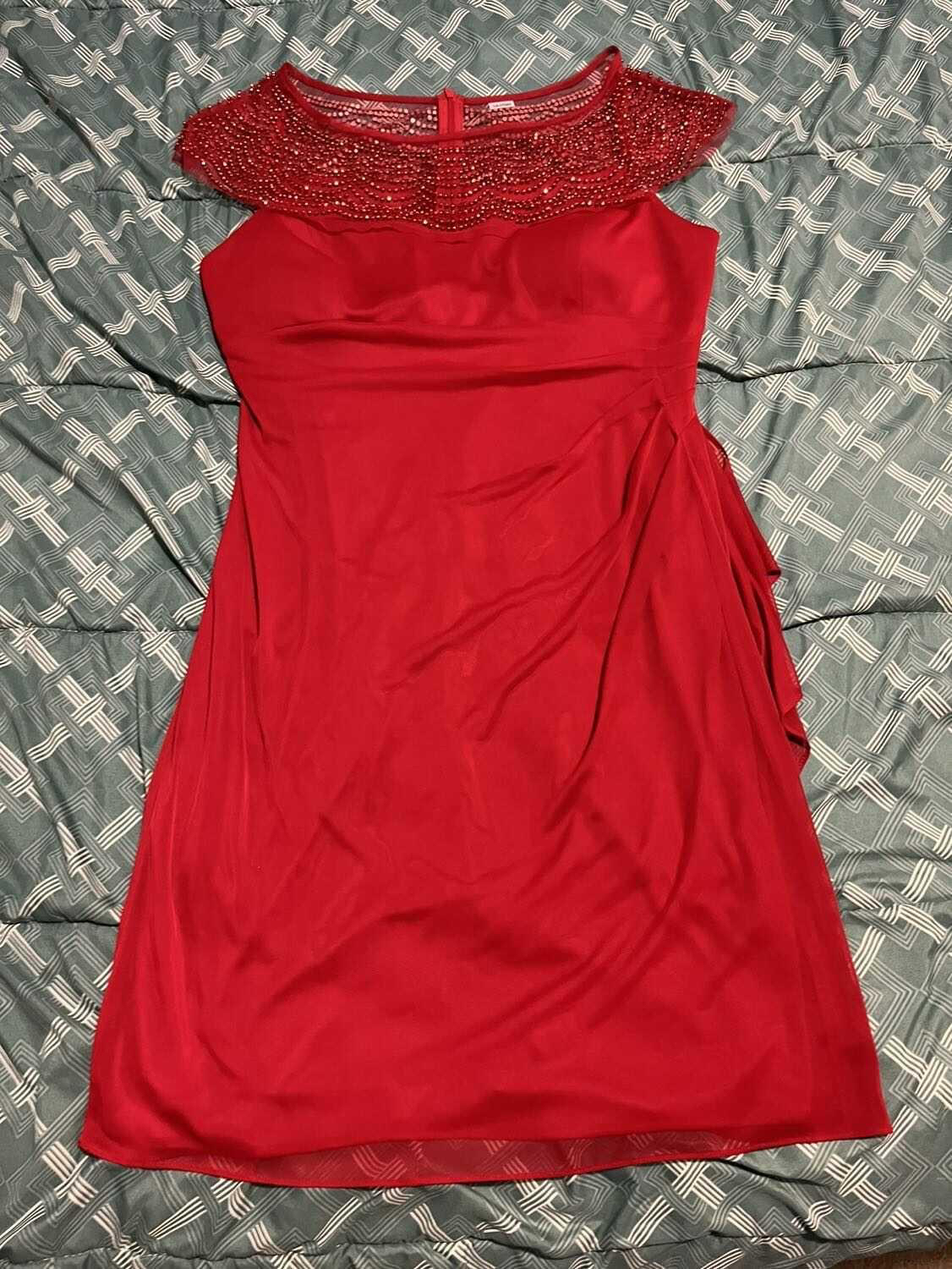 R&M Richards Red Short Dress - photo 4