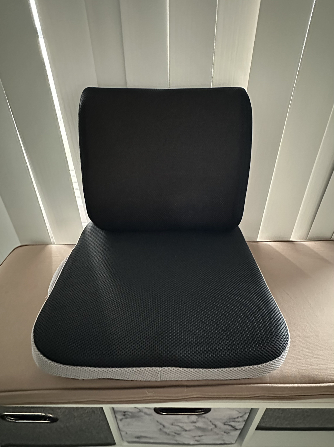 Memory form seat, back support cushion thumbnail