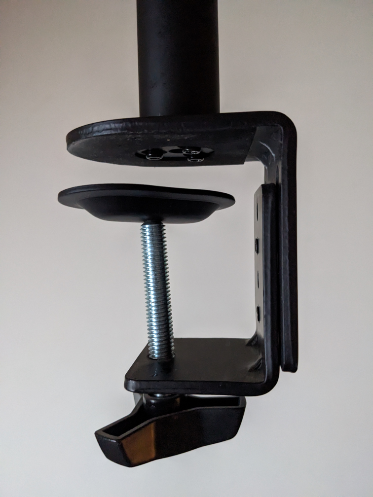 Viewsonic 24" monitors x 2 + 40cm monitor holder image indicator(5)