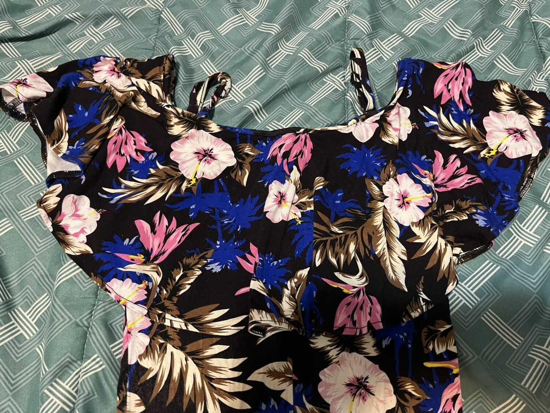 Women's Floral Off The Shoulder Midi/Maxi Dress - photo 4