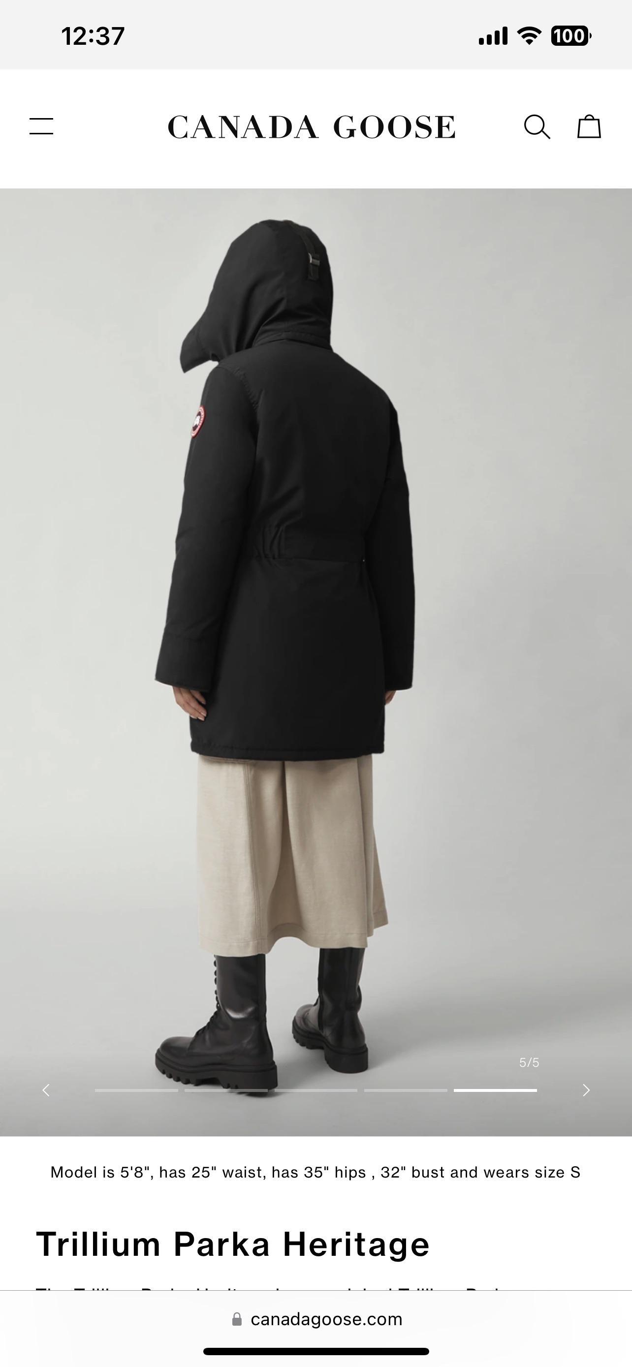 Women parka ( Canada Goose ) - photo 2