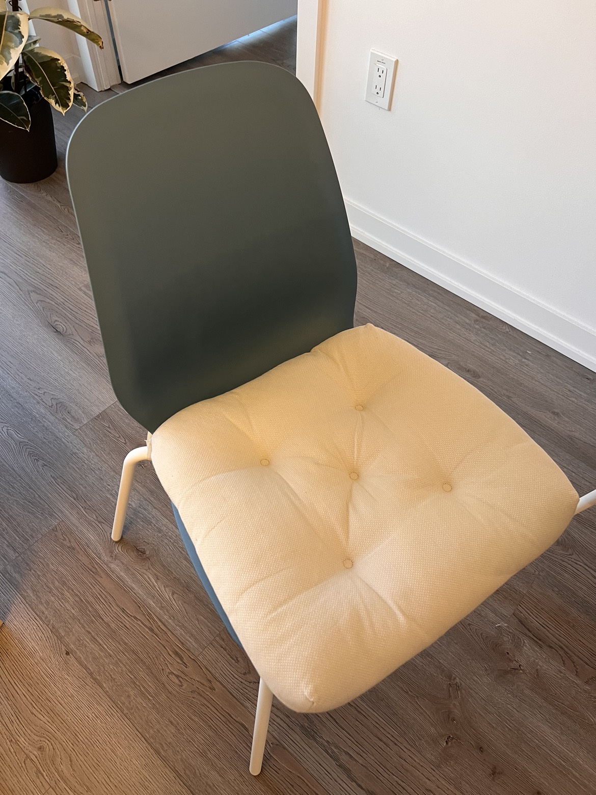 IKEA LIDÅS Chair, blue/white - photo 3