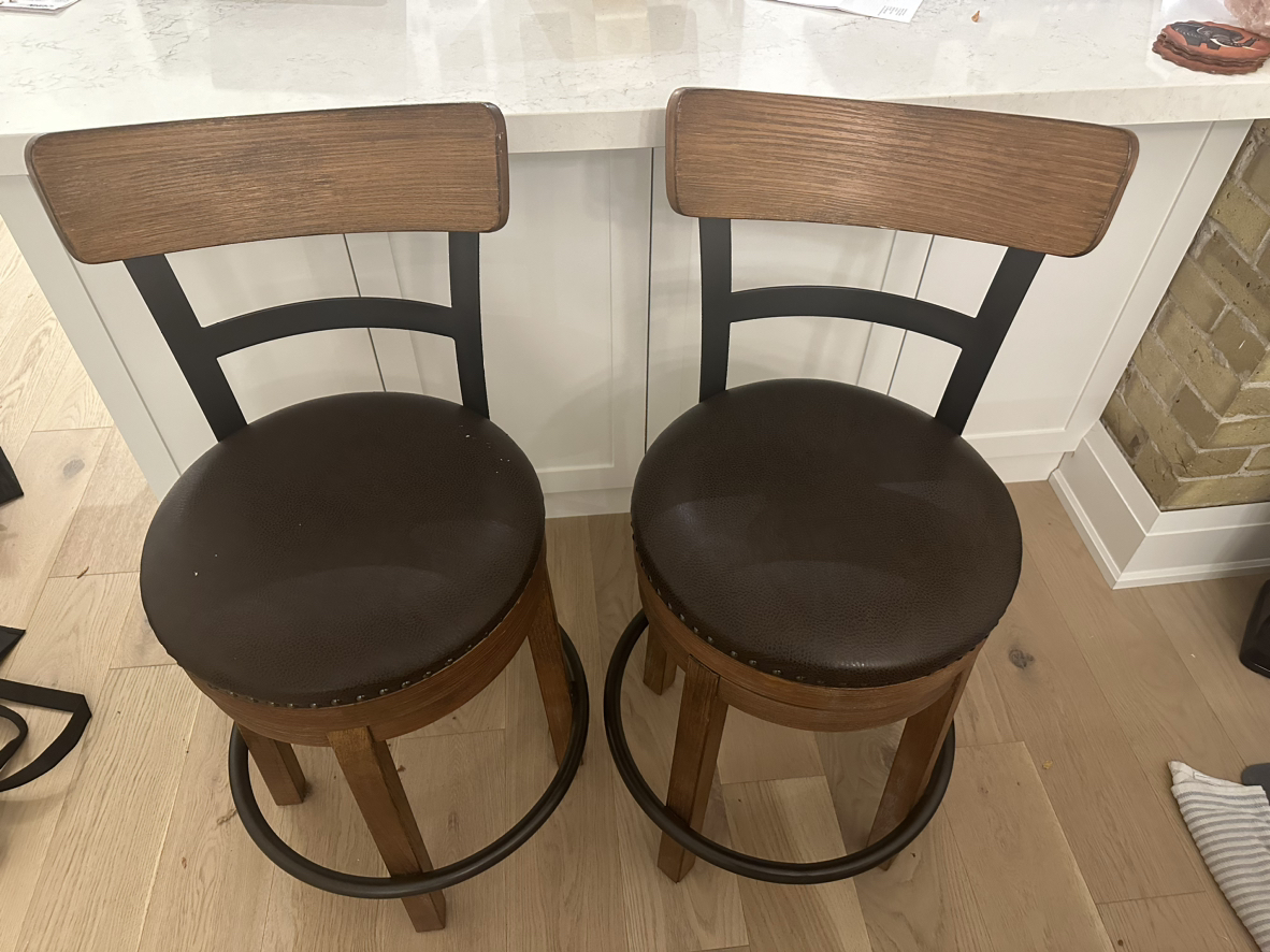 Wooden bar stools #freecycle - photo 2