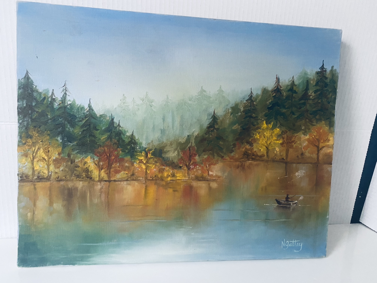 "Fishing in the Fall" by Ngattey image indicator(2)