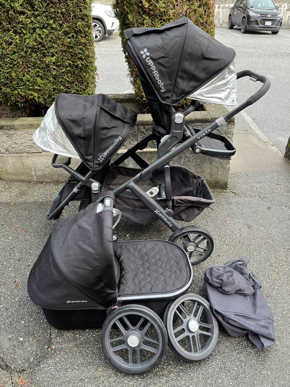 Uppababy Vista double stroller - $300