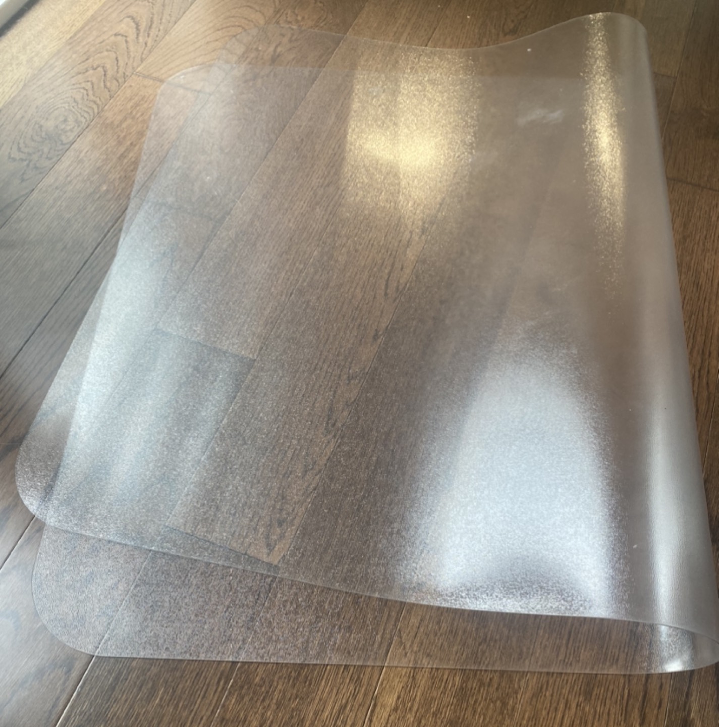 Floor rolling chair pad
