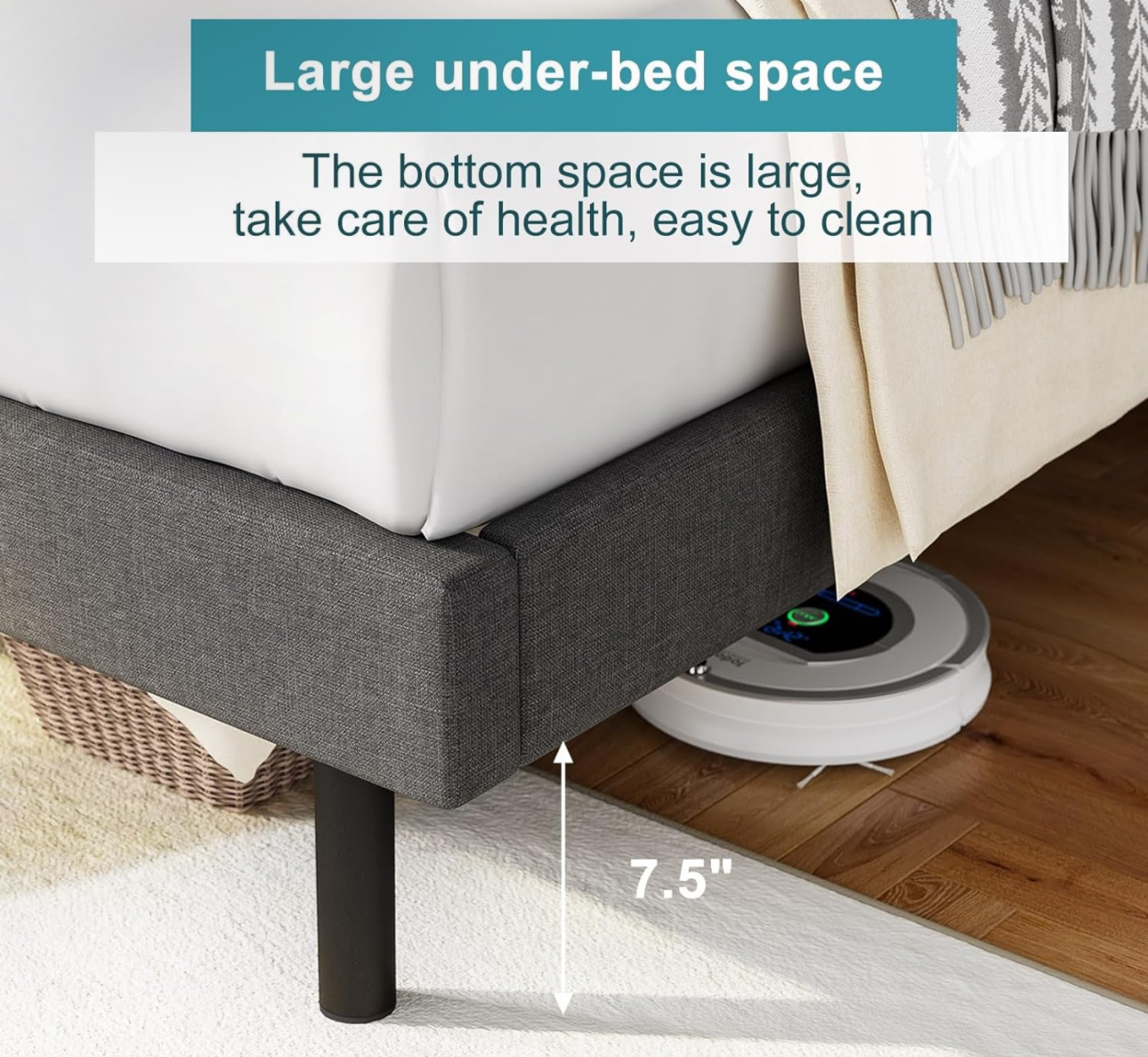QUEEN SIZE BED FRAME - photo 4