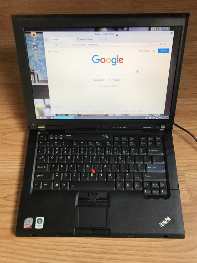 Linux Laptop - Lenovo Thinkpad T61 image indicator(3)