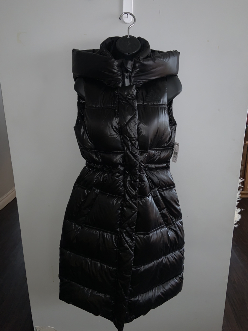 Point Zero Puffy long Vest thumbnail