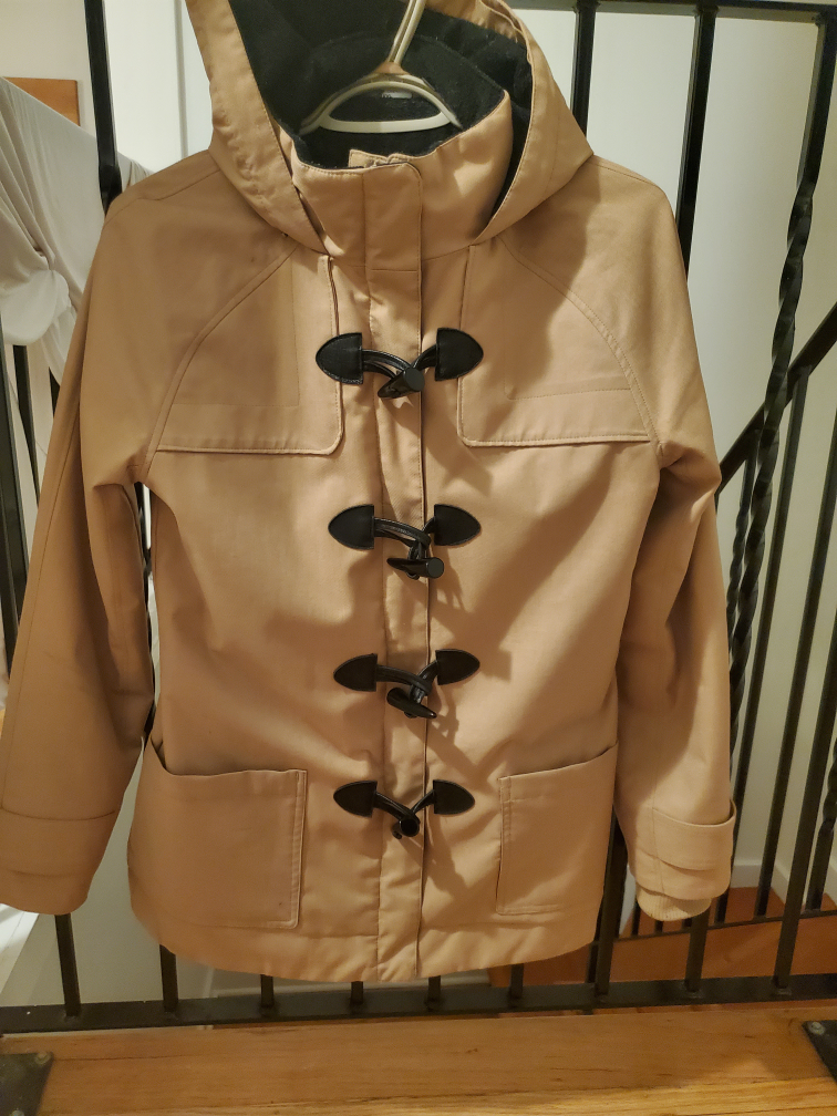 women's winter coat with hood. size small - photo 3