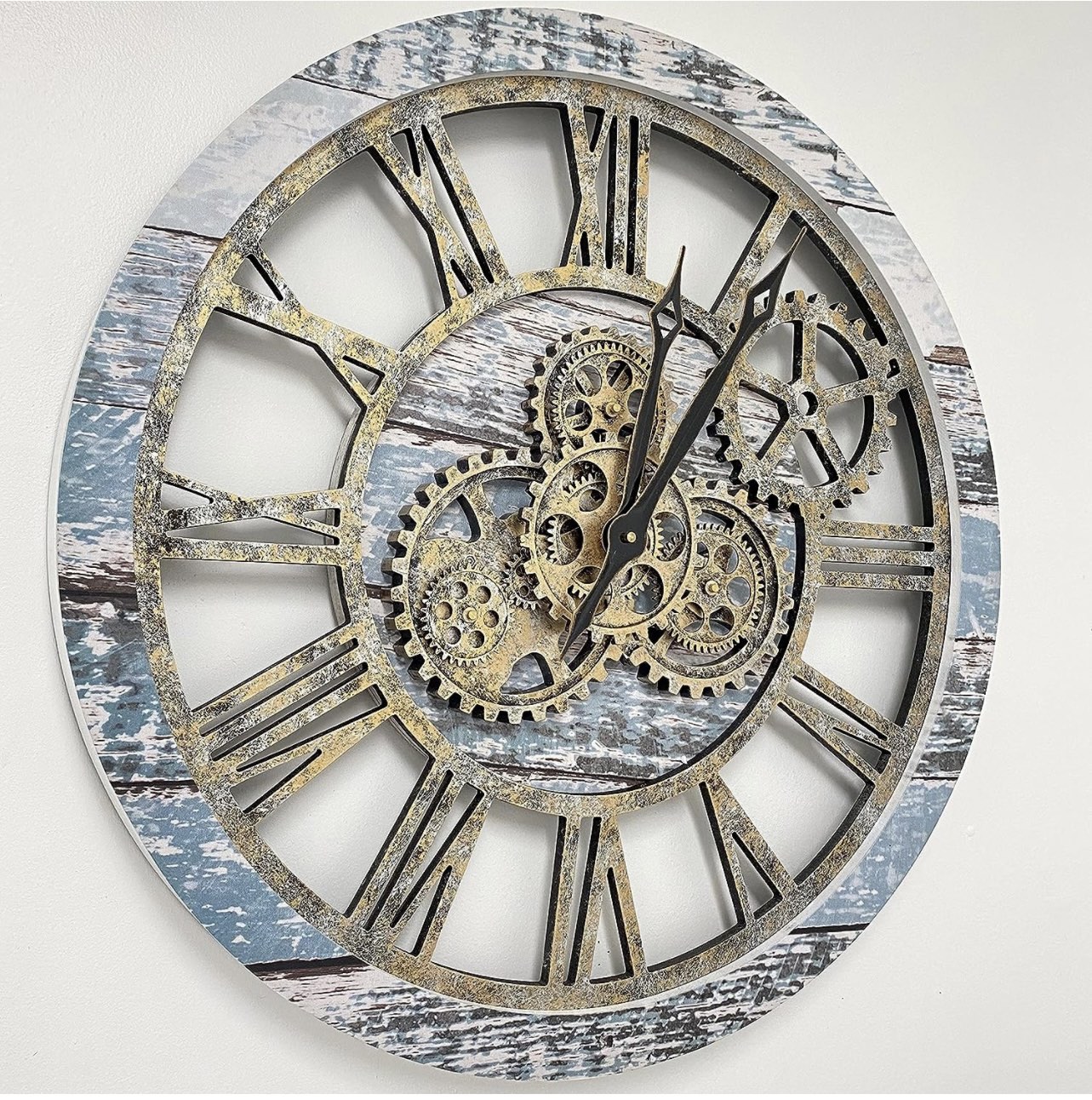 Vintage/Rustic Wall Clock image indicator(3)