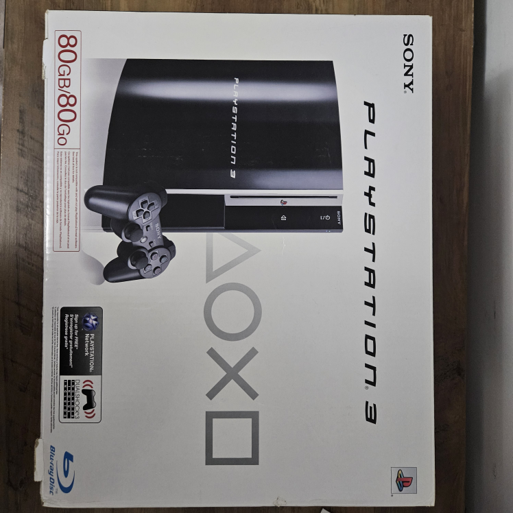 PS3 Original Box W/ Extra Controller