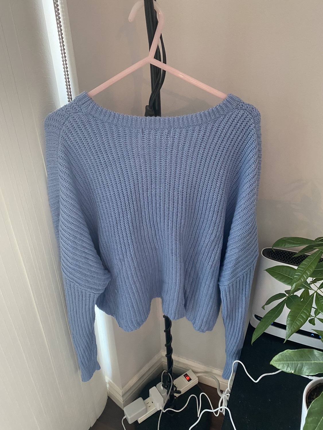 Powder Blue women's sweater image indicator(3)