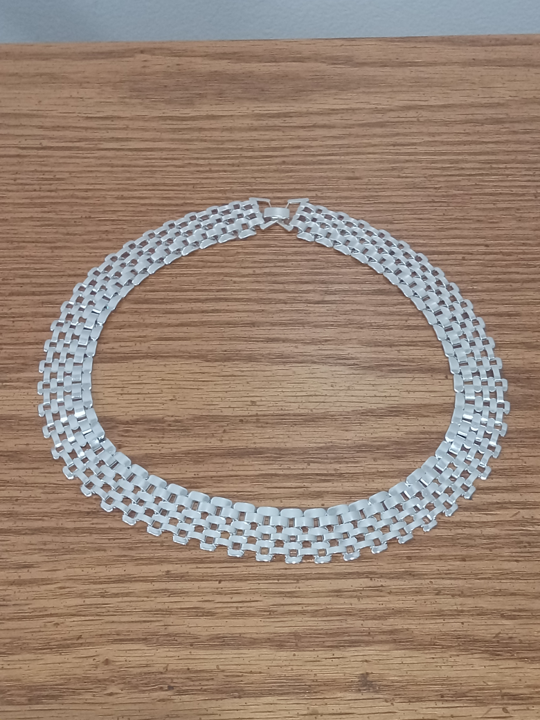 Stainless steel choker necklace thumbnail