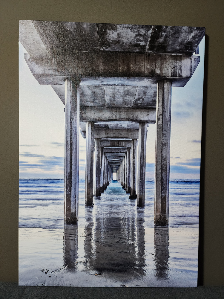 Wrapped Canvas Photograph Print -Support Pillars image indicator(2)