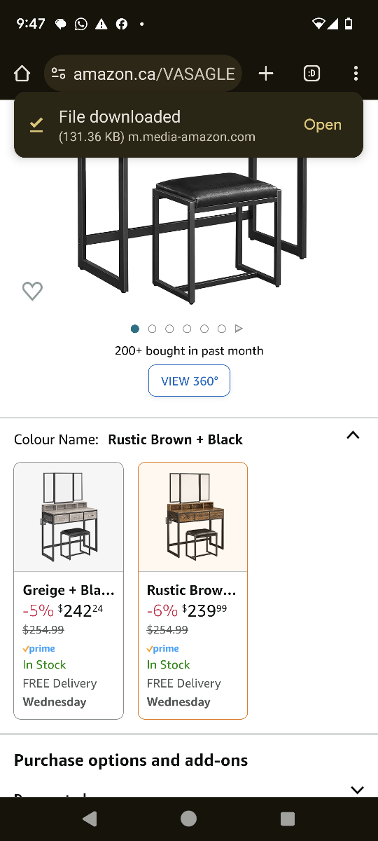 Bedroom Table Vanity Set - photo 4