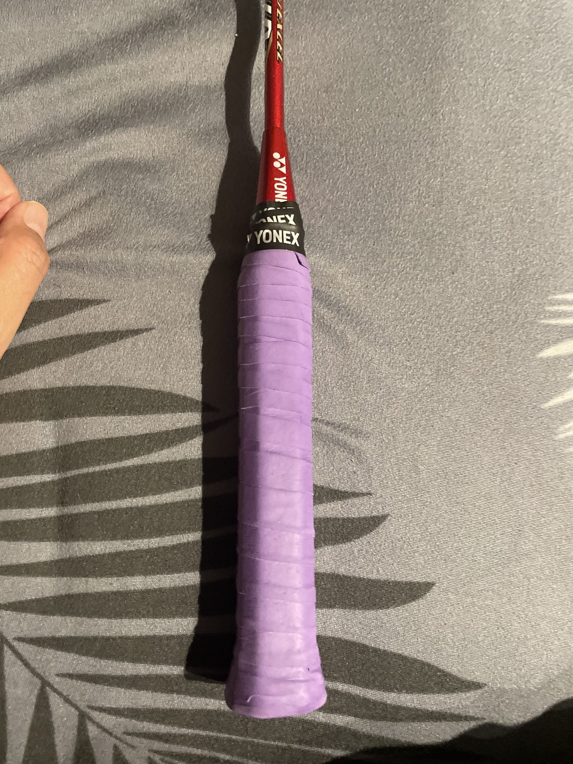 Beginner badminton racket(red)— nanoray excel - photo 2