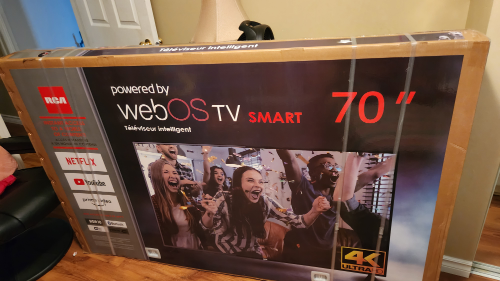 70" RCA 4K TV brandnew in box #sellingspree