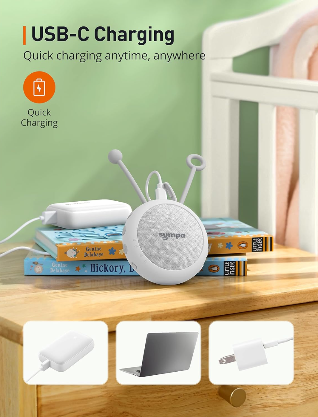 PORTABLE WHITE NOISE MACHINE - photo 2