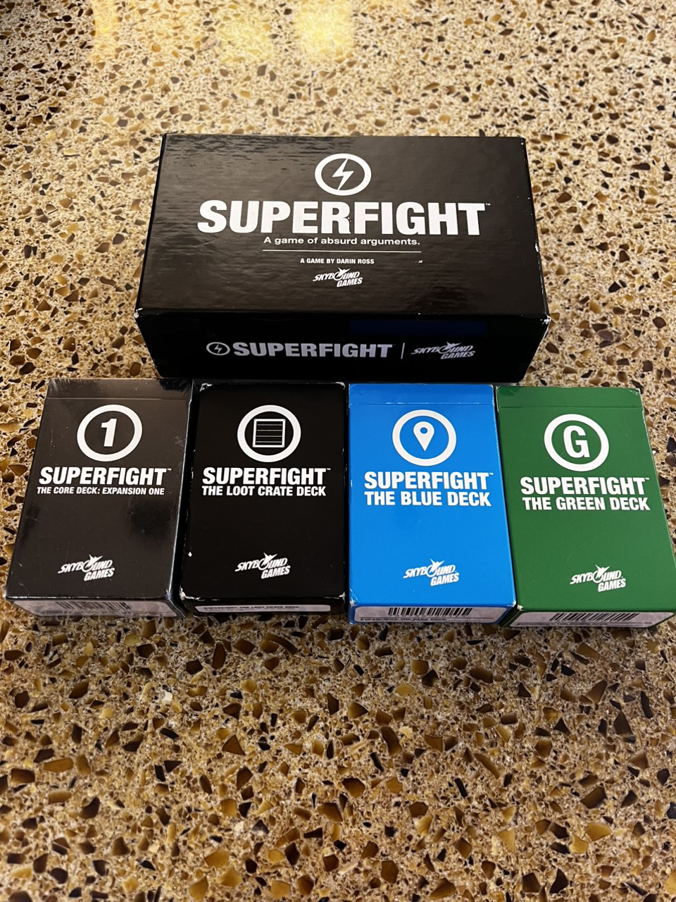 Super Fight Card Game with expansion packs thumbnail