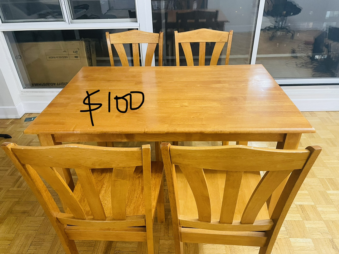 Dining table- solid wood