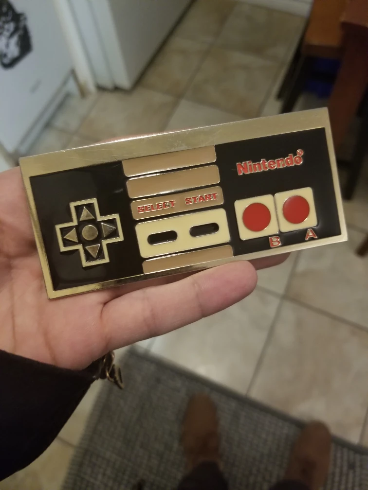Nintendo Belt Buckle