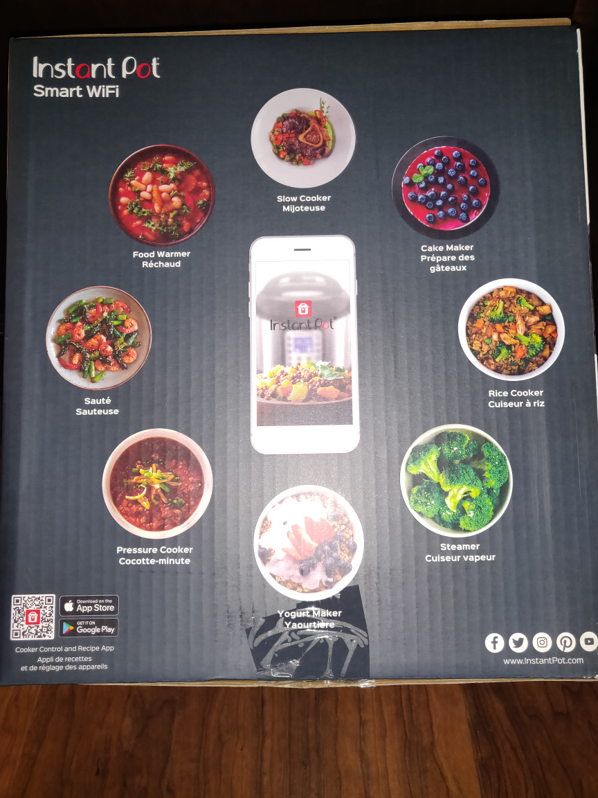 Instant Pot Smart WiFi 60 6 quart Cooker brand new - photo 3