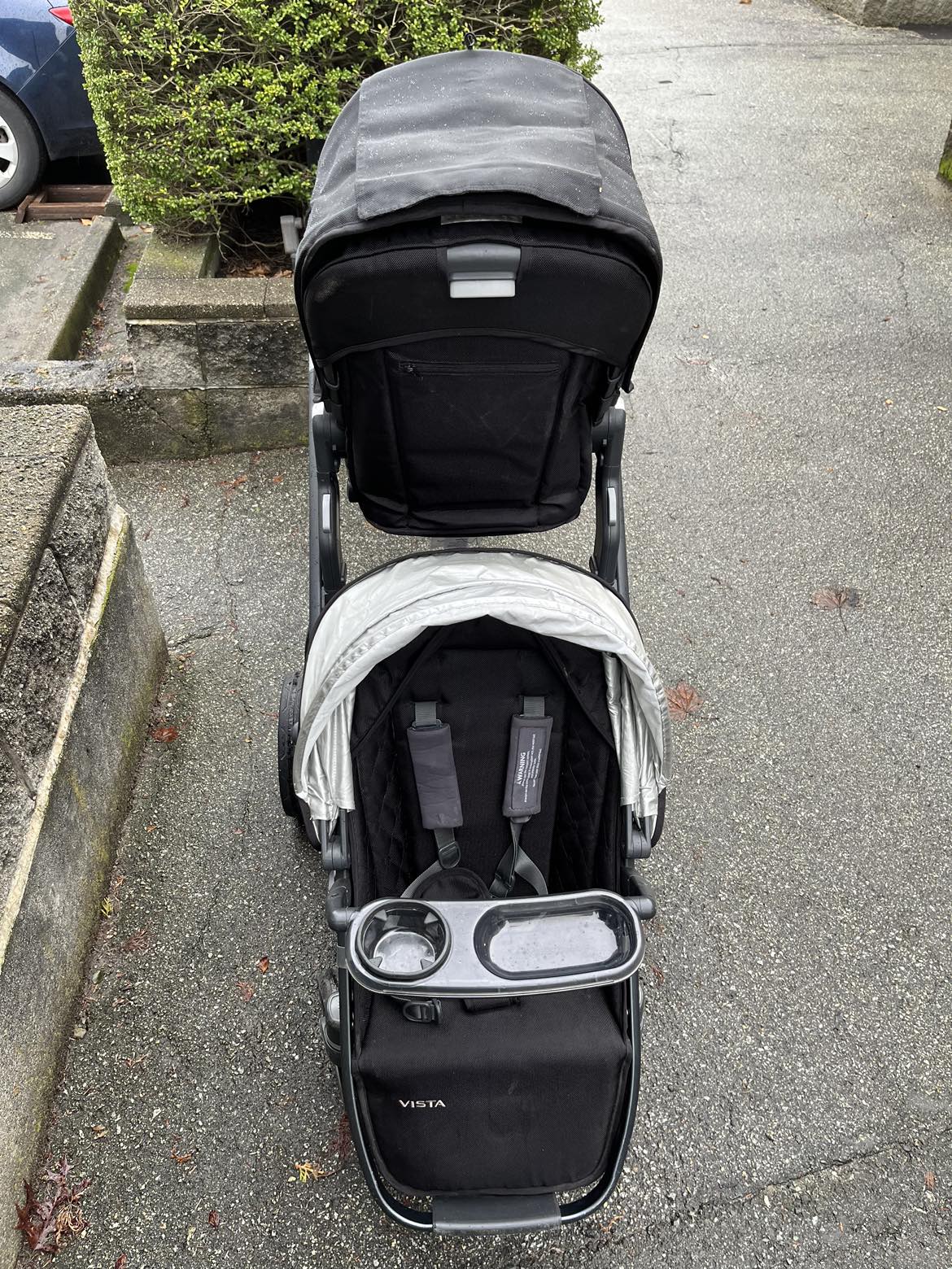 Uppababy Vista double stroller - $300 - photo 3