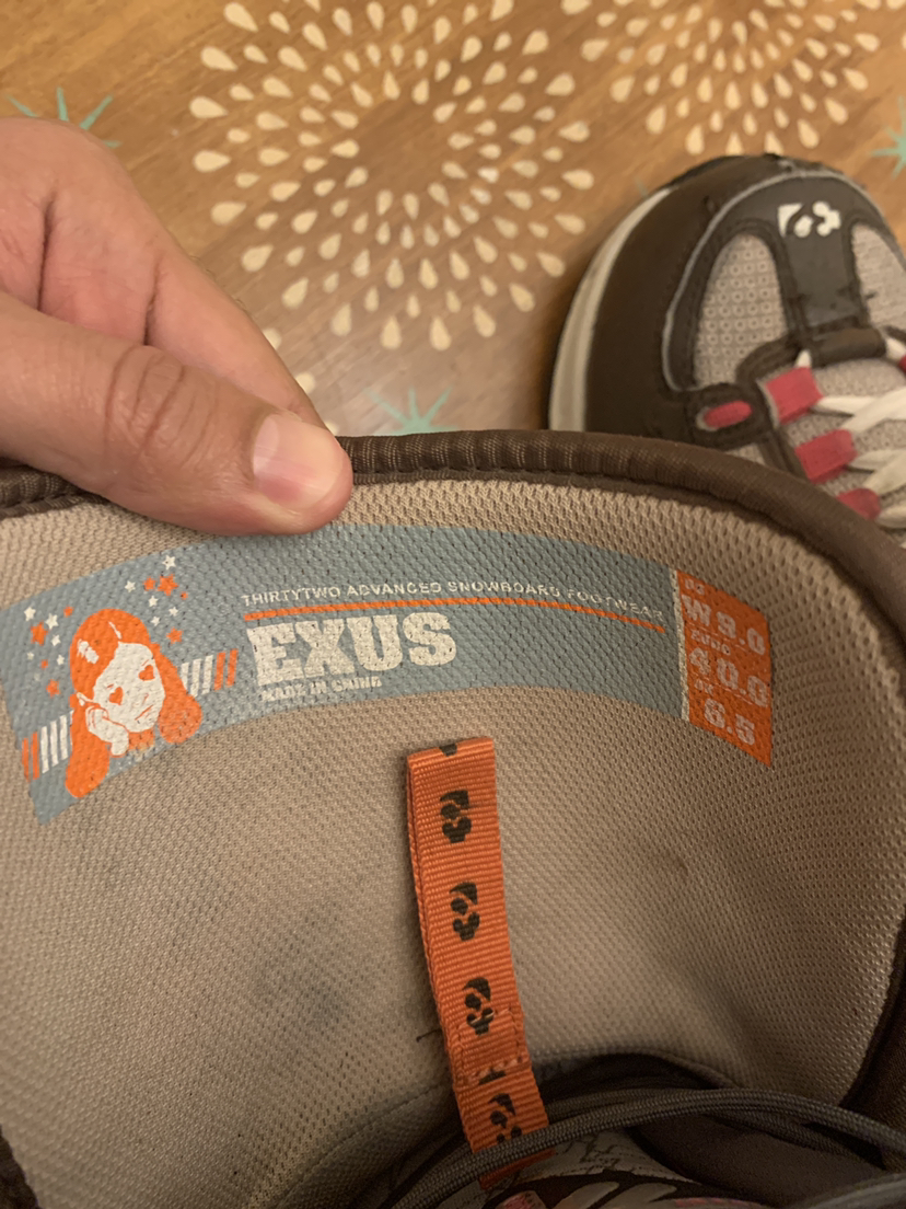 Snow shoe size 9 US image indicator(2)