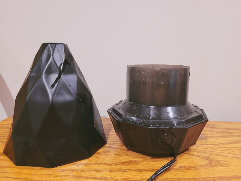 Saje Ultrasonic Diffuser Aroma Gem Black Aromatherapy Essential - photo 2