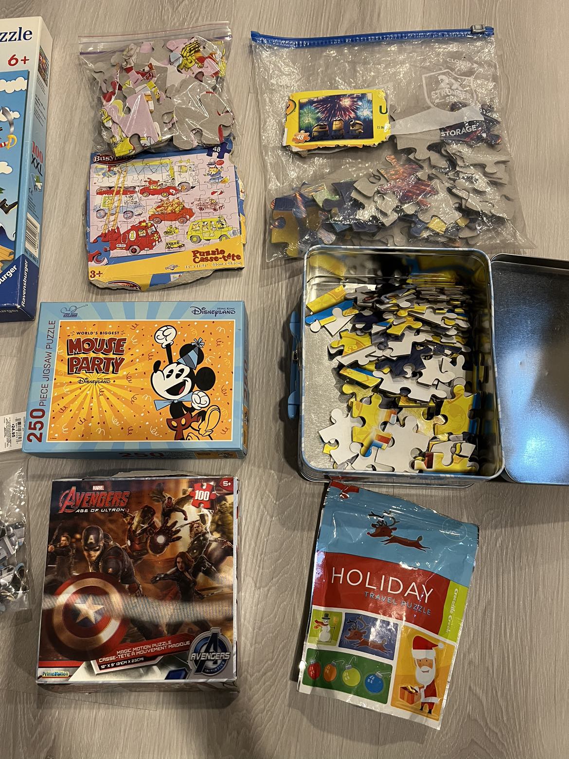 Kids puzzles x8 - photo 3
